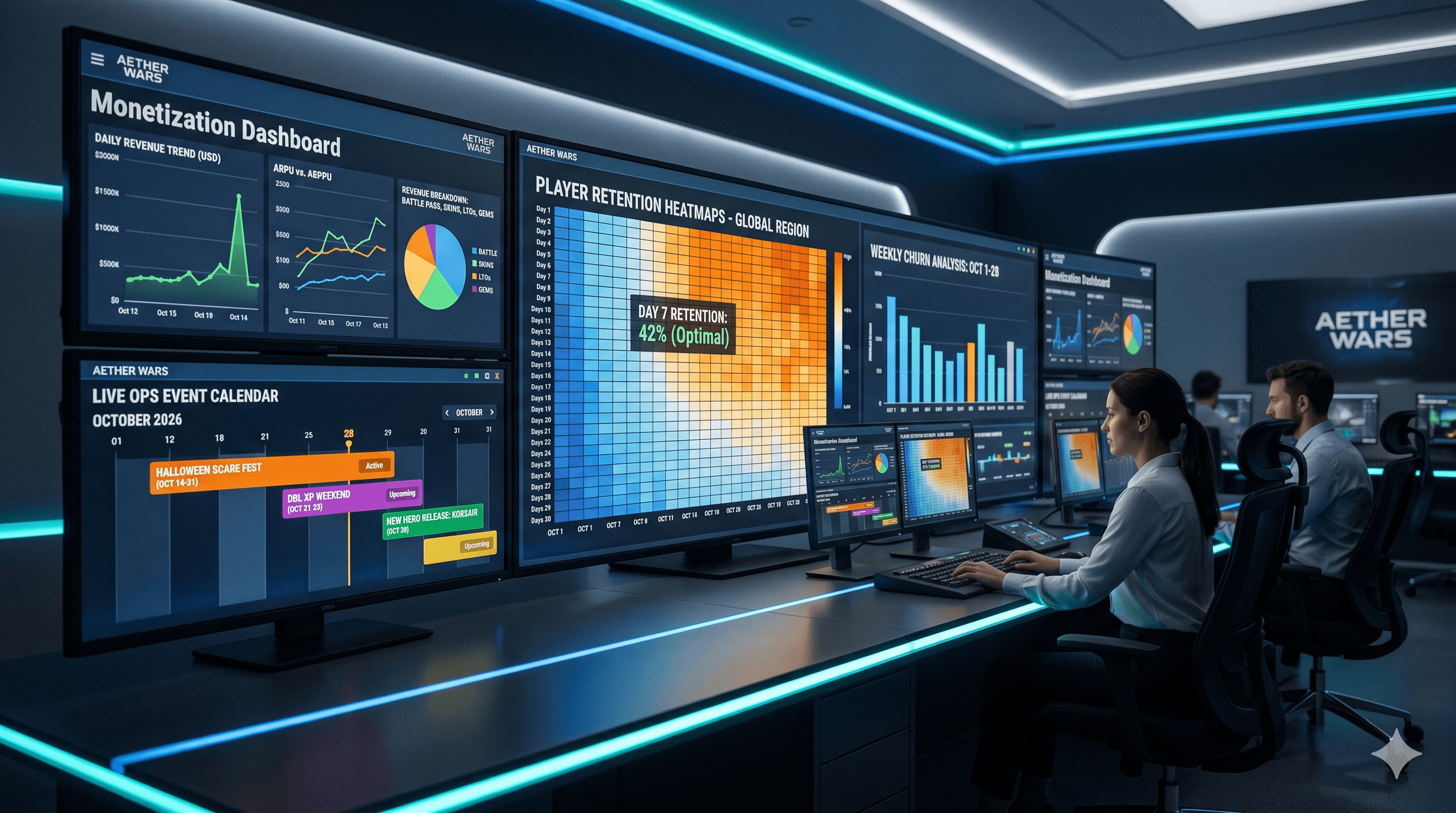 Live operations visual