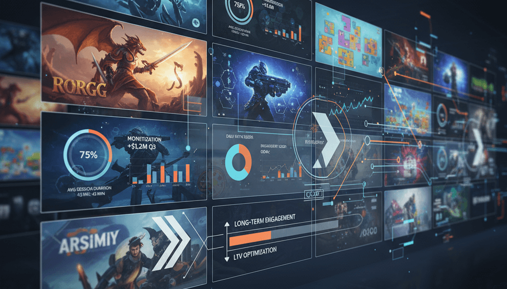 FlowMatrix portfolio illustration